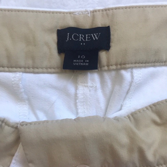 ***SOLD***NWT J. Crew White Chino Shorts - Picture 5 of 5